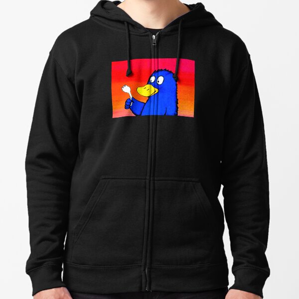 PLATYPUS WITH A SPORK Zipped Hoodie