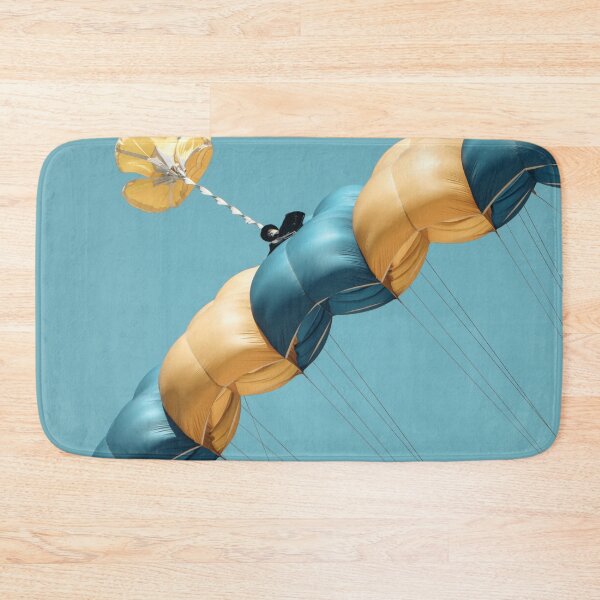 Item preview, Yellow Blue Deployed Parachute designed and sold by Sunny Collections.