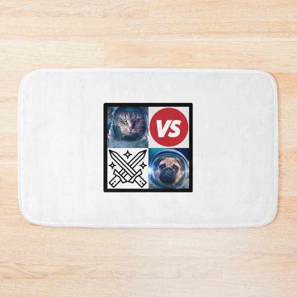 Item preview, Cat vs. Dog | Cat versus dog in space designed and sold by Designschmiede.