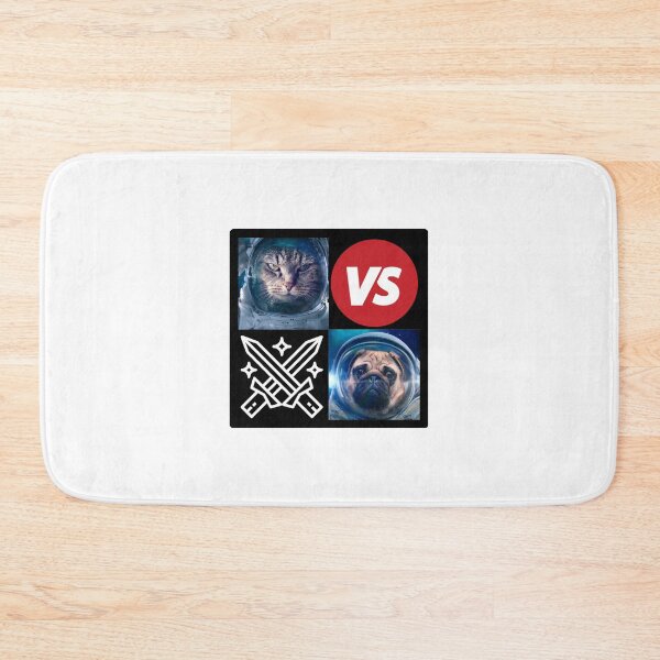 Item preview, Cat vs. Dog | Cat versus dog in space designed and sold by Designschmiede.