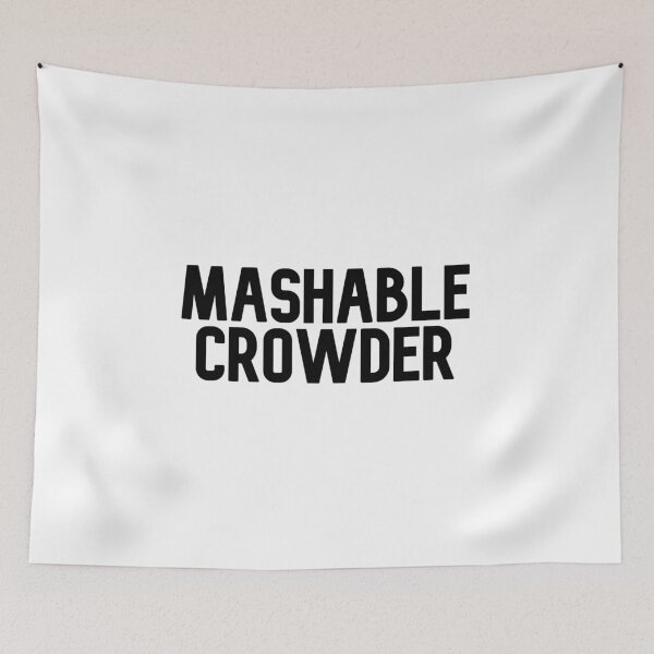 Item preview, Mashable Crowder designed and sold by Seopdesigns.