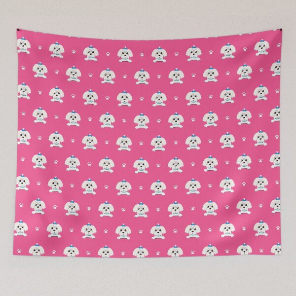 Item preview, Maltese Dog Pattern designed and sold by givemedogs.