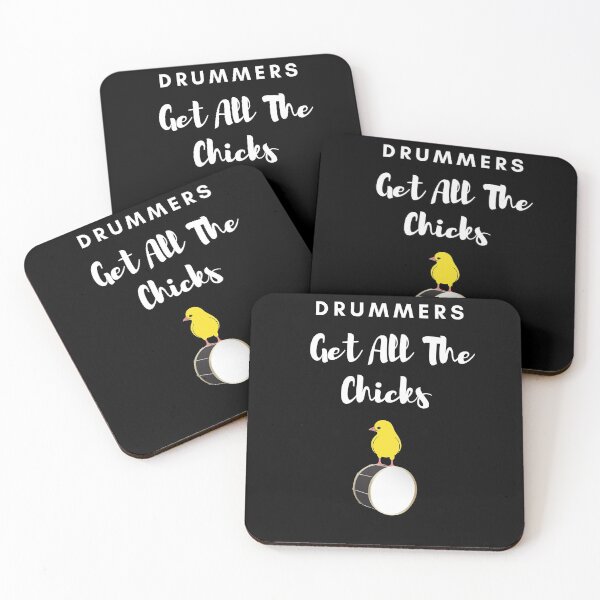 Item preview, Drummers Get All The Chicks designed and sold by fireproofblaze.