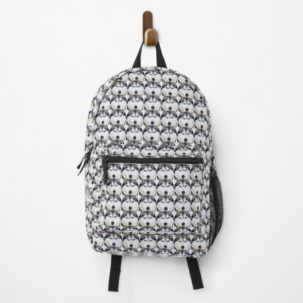 Husky Dog Blue Eyes Backpack