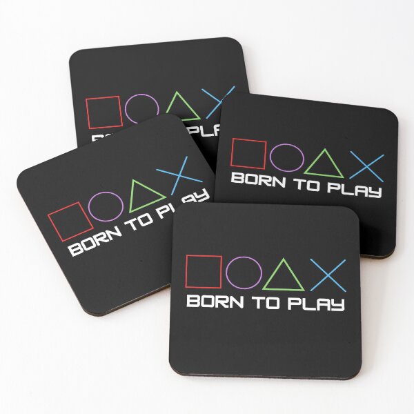 Item preview, BORN TO PLAY color, gamers, text, captions, play, computer games, console  designed and sold by NiceSign.