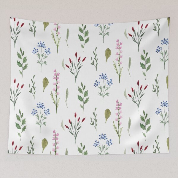 Item preview, Whimsical Flower Pattern designed and sold by Purplerain457.