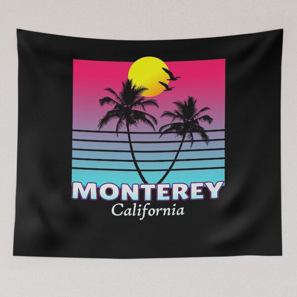 Item preview, Monterey California Beach Summer Souvenir tshirt designed and sold by Alvamd.