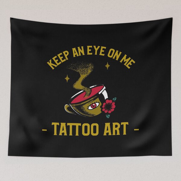Item preview, Tattoo Art - Coffee Eye designed and sold by TeeZoneZtore.