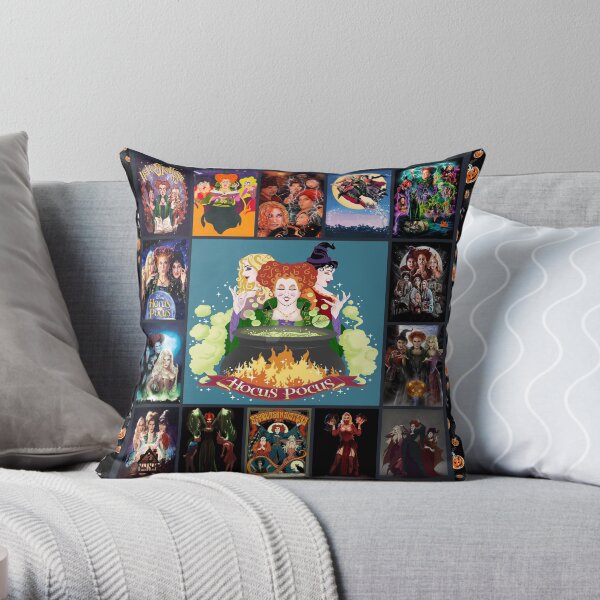 Hocus Pocus Sanderson Sisters I Put A Spell On You Throw Pillow