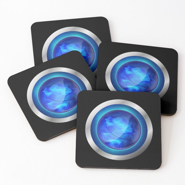 Item preview, FF7 - Slotted Blue Support Materia designed and sold by zsdezigns.
