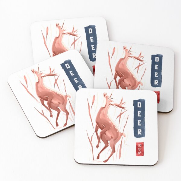 Item preview, Japanese Deer shirt designed and sold by LordDavide.