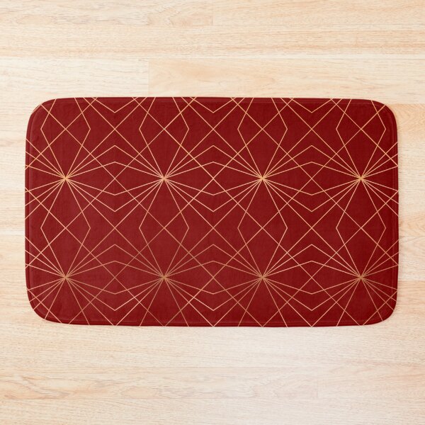 Item preview, Ruby & Copper Geo Lines designed and sold by Blue-Banana.