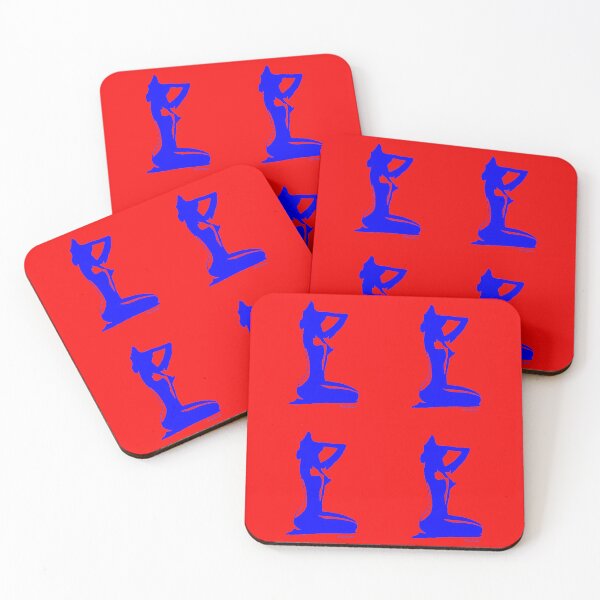 Item preview, SILHOUETTE. Variant in blue designed and sold by Catherine Debusne.