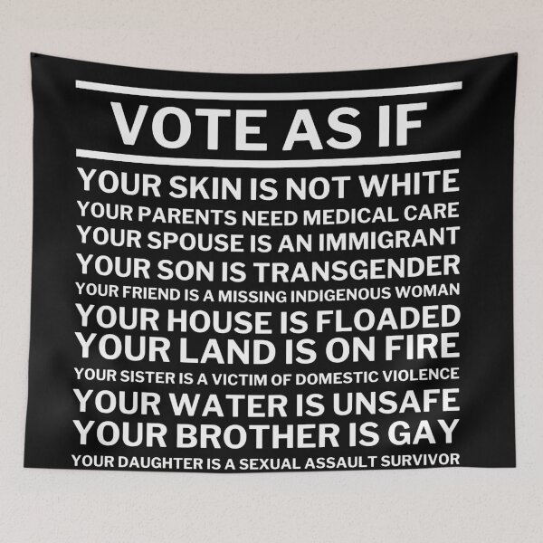 Item preview, Vote as If It Affected You Personally - 2020 Presidential Elections designed and sold by KauzSL.