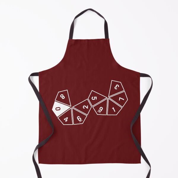 Item preview, Red Unrolled D10 designed and sold by clarkstpress.