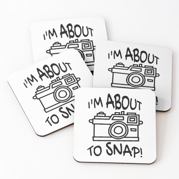 Item preview, I’m About To Snap -  Photographer gift designed and sold by looktor.