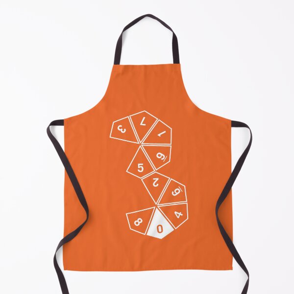 Item preview, Orange Unrolled D10 designed and sold by clarkstpress.