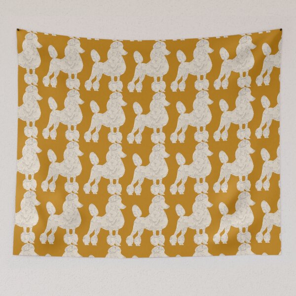 Item preview, Peachy poodle designed and sold by ThePoodleandCo.