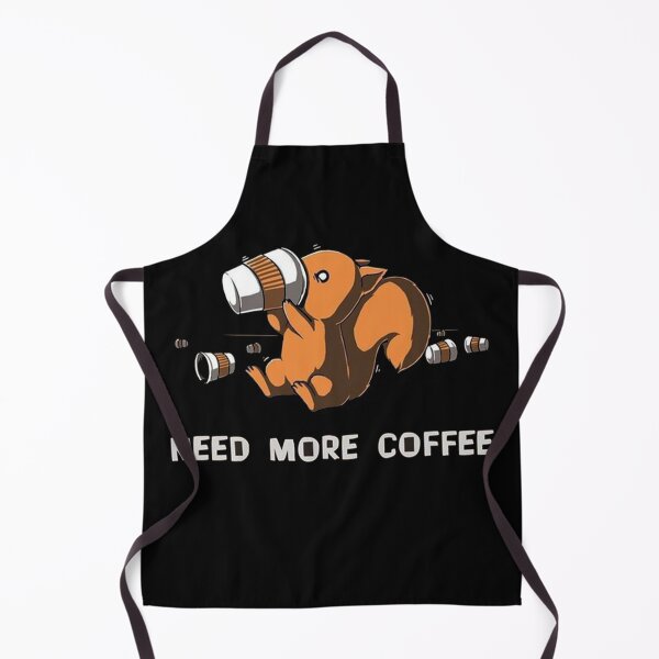 Item preview, Coffee Addict Squirrel. designed and sold by Cartoon-animals.