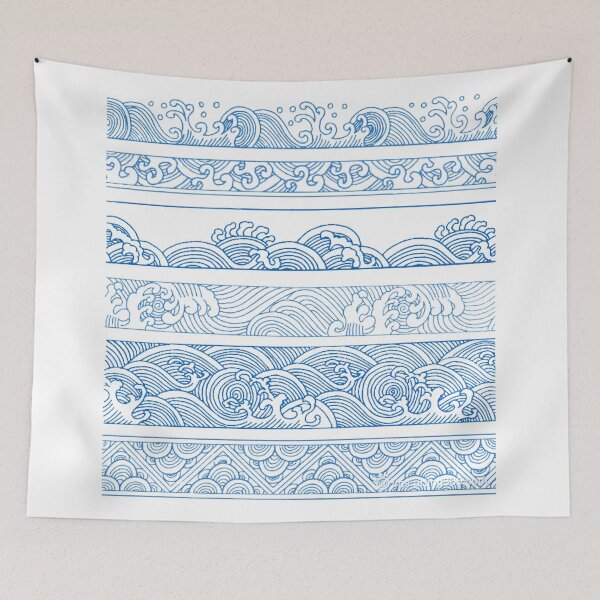 Item preview, Calming zen ocean waves designed and sold by lacm2020.