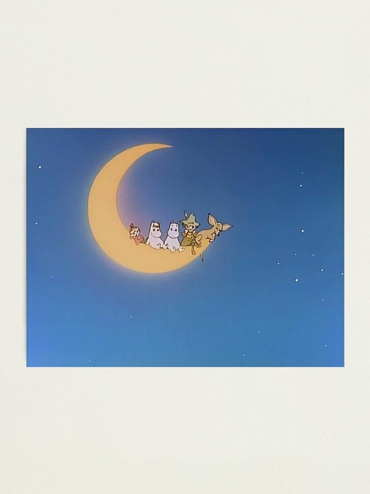 Full Moon Night Sky Anime Scenery Silhouette 4K Phone iPhone Wallpaper  #4700b