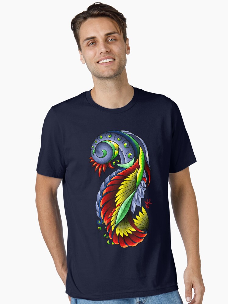 Thumbnail 2 of 7, Essential T-Shirt, Bioswirlybird designed and sold by jabwai.
