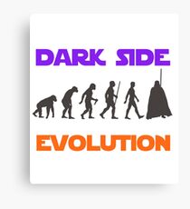 Dark Side Evolution Canvas Print