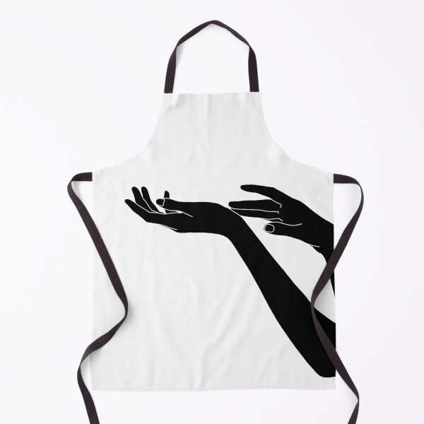 Item preview, Hands silhouette line drawing - Tallula designed and sold by TheColourStudy.