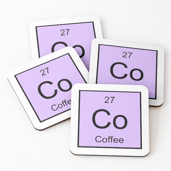 Item preview, coffee - revised periodic table designed and sold by funandquirky.