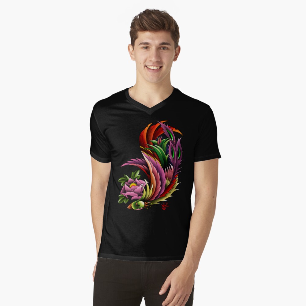 Item preview, V-Neck T-Shirt designed and sold by jabwai.