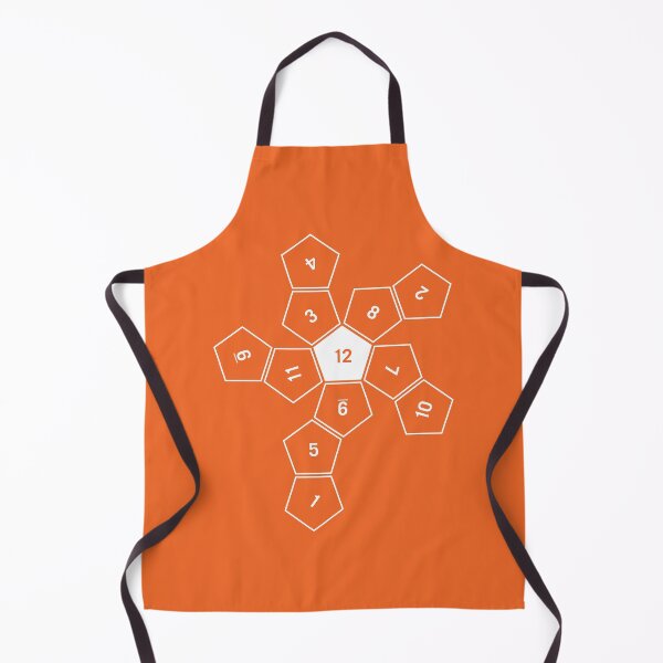 Item preview, Orange Unrolled D12 designed and sold by clarkstpress.