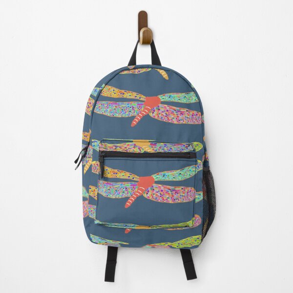 Item preview, navy dragonflies designed and sold by alisonbbentley.