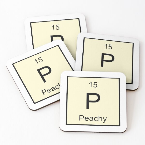 Item preview, peachy - revised periodic table designed and sold by funandquirky.