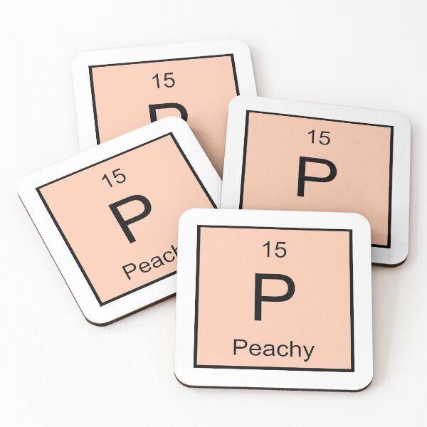 Item preview, peachy - revised periodic table designed and sold by funandquirky.