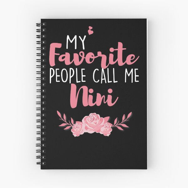 Item preview, My Favorite People Call Me Nini designed and sold by zedesignn.