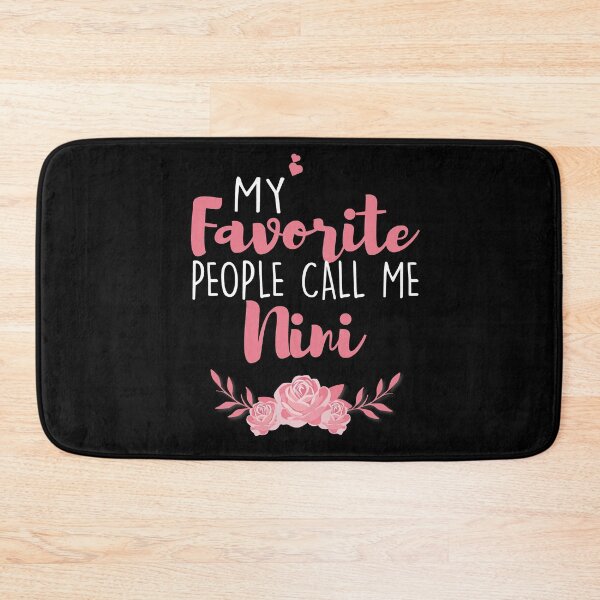 Item preview, My Favorite People Call Me Nini designed and sold by zedesignn.