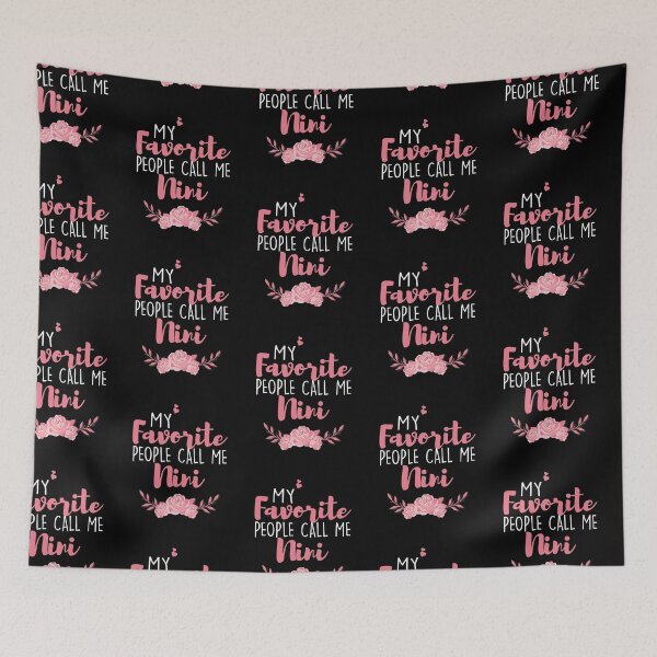 Item preview, My Favorite People Call Me Nini designed and sold by zedesignn.