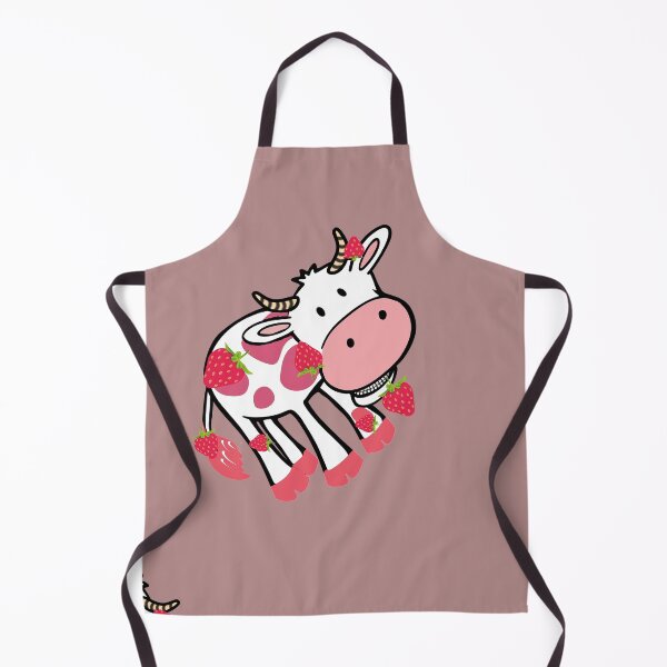 Item preview, Strawberry Cow Sticker Pack designed and sold by EvaWolf.
