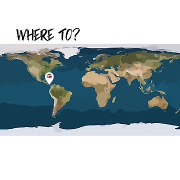 Artwork thumbnail, Where To? Costa Rica! by JungleJava