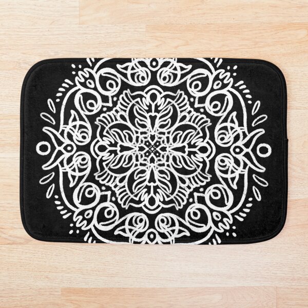 Item preview, Looping Black and White Mandala designed and sold by worktheangle.