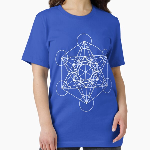 Item preview, Metatron's Cube - Sacred Geometry White Ink designed and sold by SirDouglasFresh.