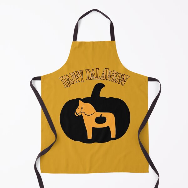 Item preview, Happy Dalaween Funny Swedish Dala Horse Halloween Pumpkin Pun Meme designed and sold by funnytshirtemp.