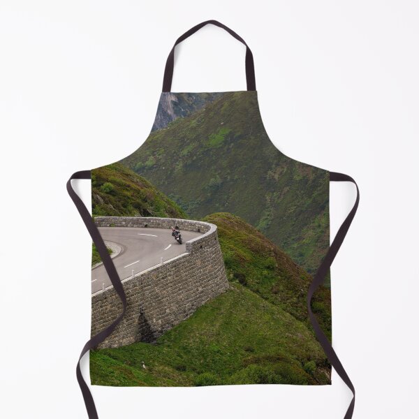Item preview, Biker Riding a Mountain Pass designed and sold by Chris Bingham.