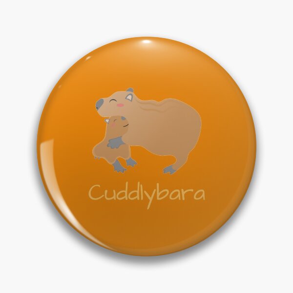Item preview, Cute Cuddlybara Hugging designed and sold by twicetrader.