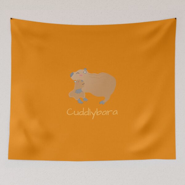 Item preview, Cute Cuddlybara Hugging designed and sold by twicetrader.