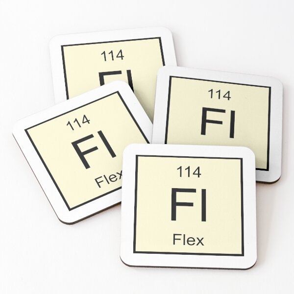 Item preview, flex - revised periodic table designed and sold by funandquirky.