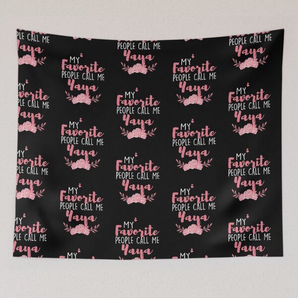 Item preview, My Favorite People Call Me Yaya designed and sold by zedesignn.