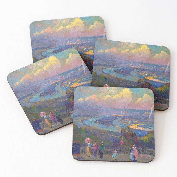 Item preview, Rouen, La Seine - Robert Antoine Pinchon designed and sold by maryedenoa.