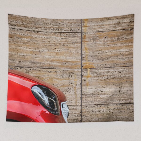 Item preview, Red Car against Concrete designed and sold by Chris Bingham.