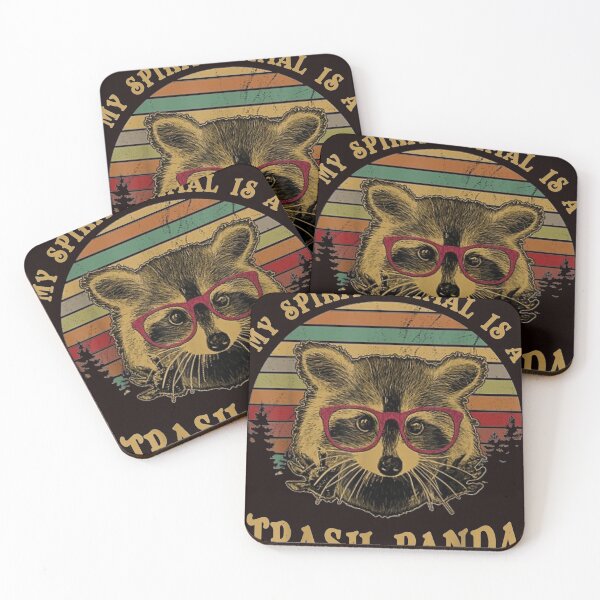 Item preview, My Spirit Animal is a Trash Panda funny Racoon gift designed and sold by palaelica.